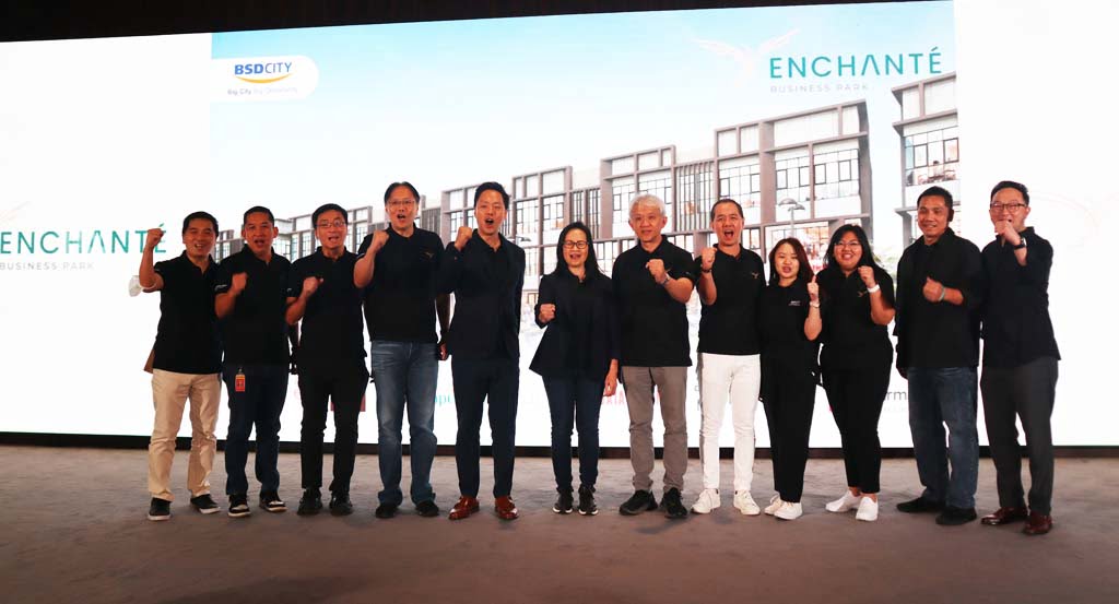 Acara peluncuran Klaster Ruko Komersial Enchante Business Park di BSD City