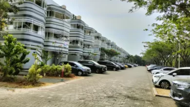 Gedung kost Anarta House di Vanya Park, BSD City