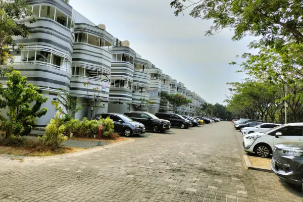 Gedung kost Anarta House di Vanya Park, BSD City