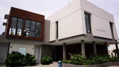 Gedung club house perumahan Grand Almas Residence Tigaraksa