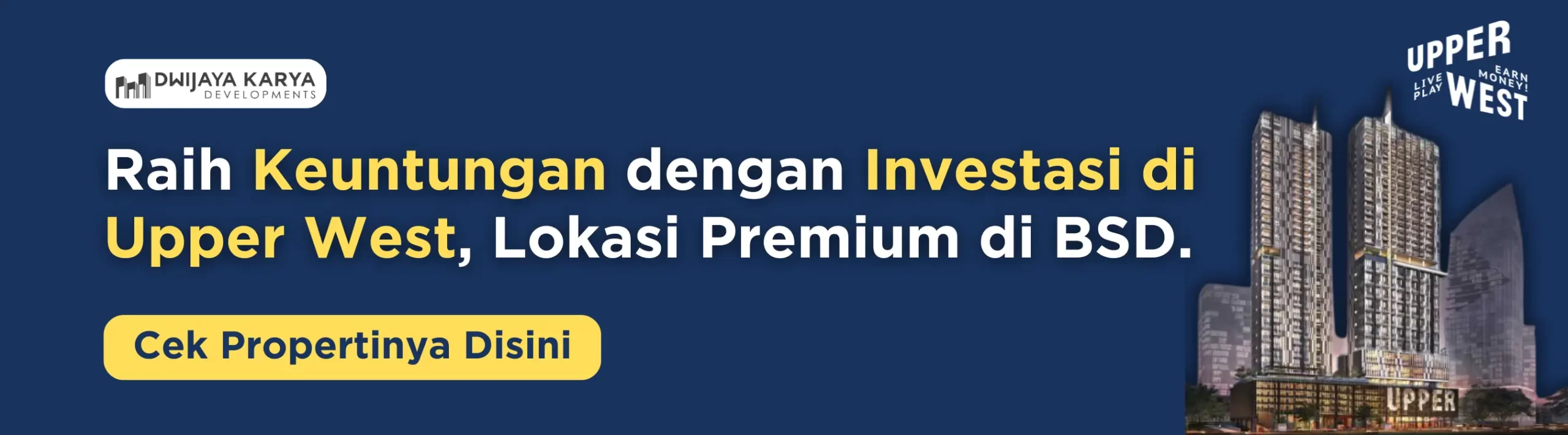 Investasi Properti di Upper West BSD
