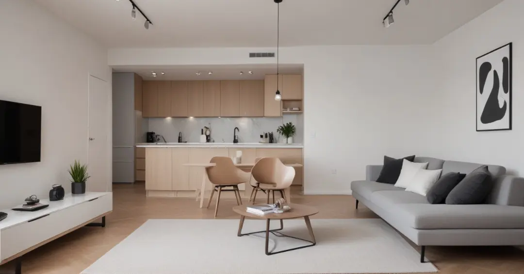 Desain kamar apartemen minimalis studio