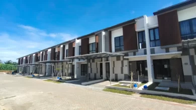 Perumahan Grand Almas memiliki dinding rumah menyatu dengan tetangga namun sudah double wall