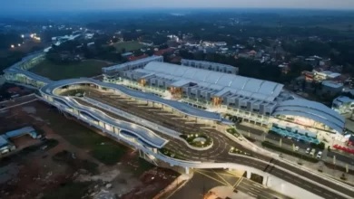 Intermoda BSD City malam hari