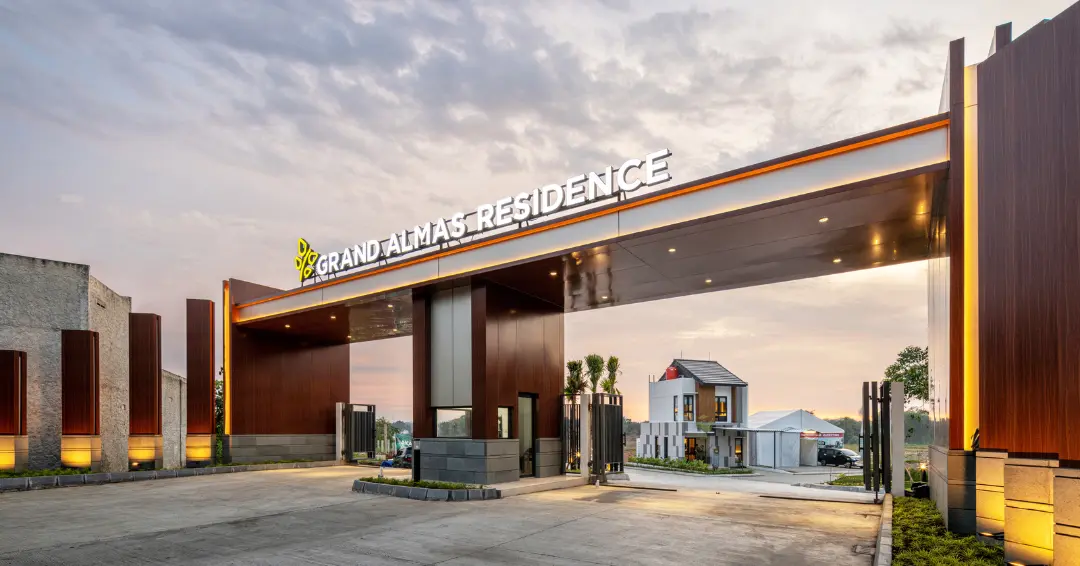 One gate system dengan kartu akses keluar masuk area perumahan