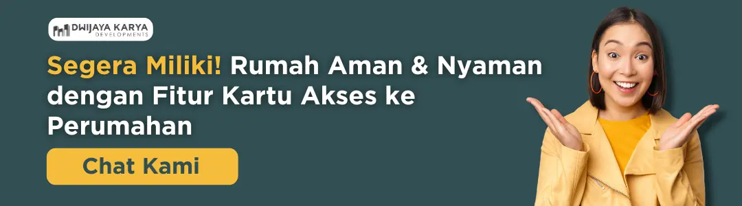 Perumahan dengan fitur kartu akses