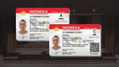 Gambar contoh nomor SIM diganti dengan NIK KTP