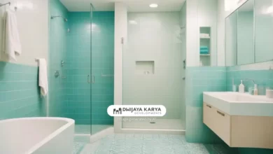 Memilih warna keramik kamar mandi yang bagus dan elegan